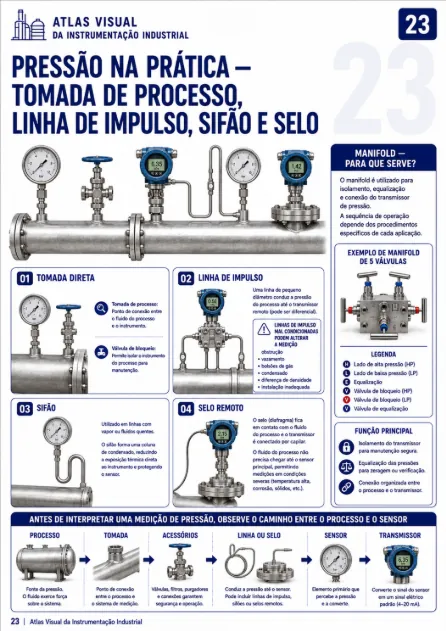 Exemplo visual — Juntas e posições