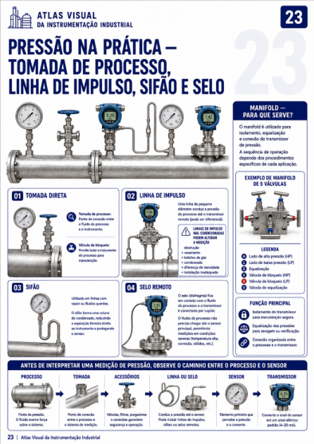 Exemplo visual — Juntas e posições